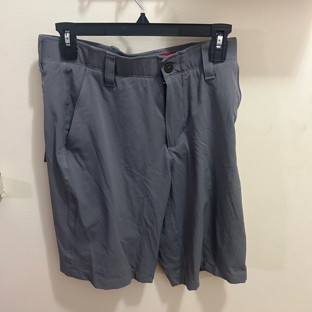 Under Armour Men's Charcoal Flat Front Shorts